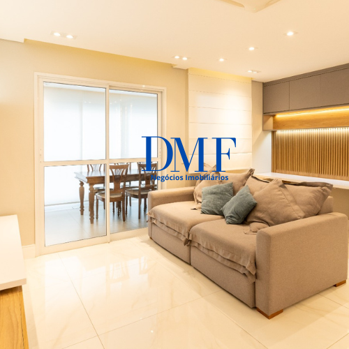 Apartamento 78 m² com 2 dormitórios, suíte e lazer